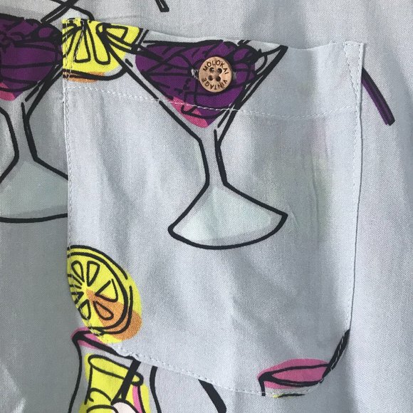 Molokai Surf Button-Up Shirt (NWT) - Picture 9 of 13